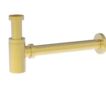 1952223 Vivo bekersifon zonder afvoerplug 5/4 x 32 mm - Brushed Gold PVD - goud mat PVD