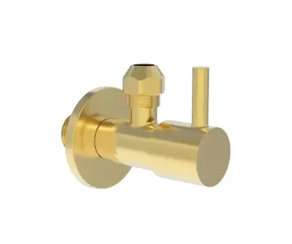 1960637 Vivo hoekstopkraan - Brushed Gold PVD - goud mat PVD
