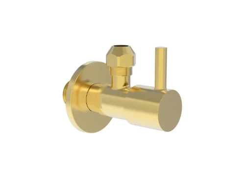 Vivo hoekstopkraan - Brushed Gold PVD - goud mat PVD 1960637