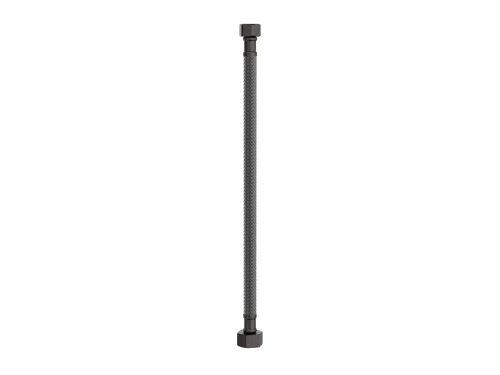 Vivo aansluitflexibel FF 3/8 x 1/2 - 300 mm - Gun Metal PVD - staal mat PVD 1960639