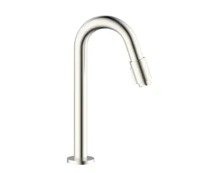 1960650 Vivo koudwaterkraan - uitloop 270 mm - Brushed Nickel PVD - geborsteld mat PVD