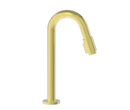 Vivo koudwaterkraan - uitloop 270 mm - Brushed Gold PVD - goud mat PVD 1960657