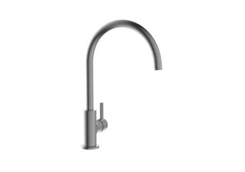 Vivo keukenmengkraan met coldstart - Gun Metal PVD - staal mat PVD 1960670