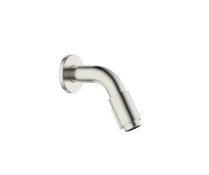 1960674 Vivo koudwaterkraan 110 mm - wandmodel - Brushed Nickel PVD - geborsteld mat PVD