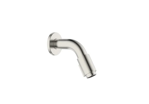 1960674 Vivo koudwaterkraan 110 mm - wandmodel - Brushed Nickel PVD - geborsteld mat PVD