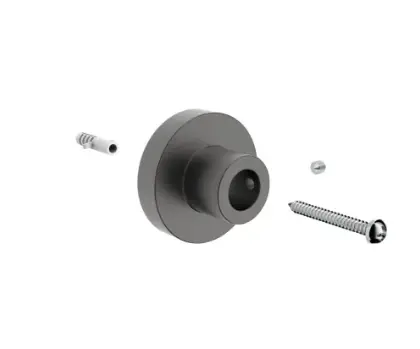 Rondo WSS bevestigingselement voor glijstang verstelb - gun metal PVD 1965996
