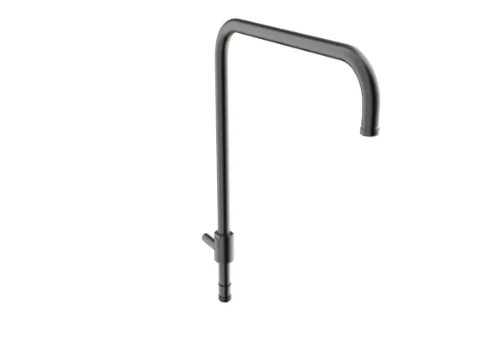 Rondo WSS bovenste buis van showerset 19 mm - gun metal PVD 1966002