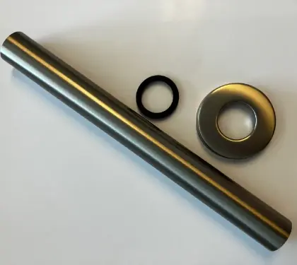 1969291 Vivo WSS buis met roset - Brushed nickel PVD - geborsteld mat