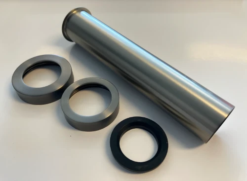 Vivo WSS verticale buisset - Gun Metal PVD - staal mat 1969294