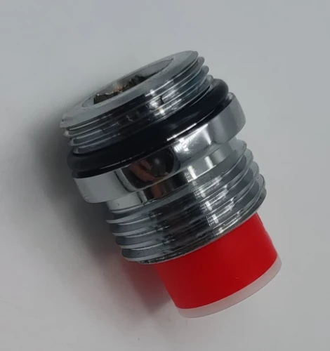 1969390 Vivo WSS nippel douche-aansluiting voor badthermostaat - chroom