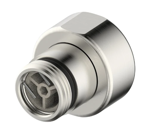 Vivo WSS moer voor s-koppeling- Brushed nickel PVD - geborsteld mat 1969405