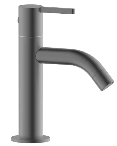 Vivo koudwaterkraan 155 mm - Gun Metal PVD - staal mat PVD 1979340