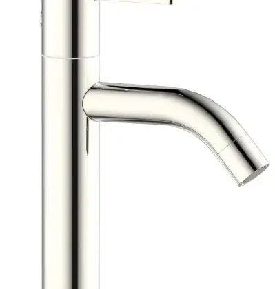 1979357 Vivo koudwaterkraan 155 mm - Brushed Nickel PVD - geborsteld mat PVD