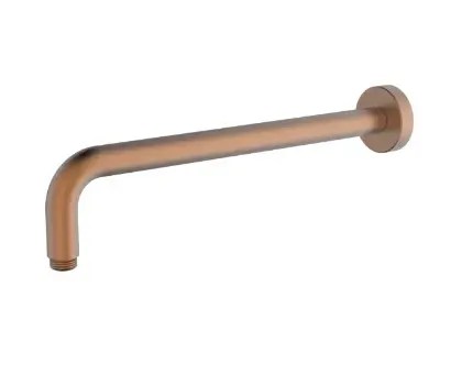 1984954 Vivo douchearm voor hoofddouche 1/2 x 370 mm (wandmodel) - Brushed Copper PVD - koper mat PVD