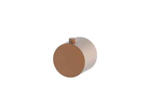 Vivo WSS temperatuurknop - Brushed copper PVD 1984962