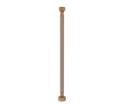 1984963 Vivo aansluitflexibel FF 3/8 x 1/2 - 300 mm - Brushed Copper PVD - koper mat PVD