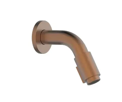 1984983 Vivo koudwaterkraan 110 mm - wandmodel - Brushed Copper PVD - koper mat PVD