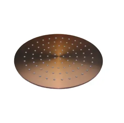 2002012 Rondo WSS 1.0 hoofddouche rond 230 mm - brushed copper PVD