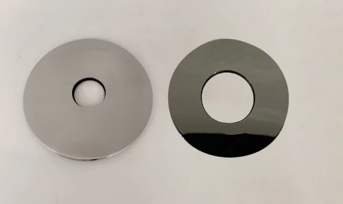 Vivo WSS set correctie rozetten voor wandwastafelkraan 92mm - Brushed Nickel PVD - geborsteld mat PVD 2023477