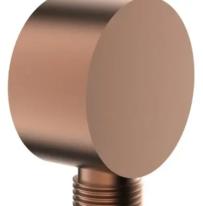 2031425 Vivo muuraansluitbocht 1/2 - Brushed Copper PVD - koper mat PVD