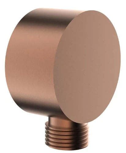 2031425 Vivo muuraansluitbocht 1/2 - Brushed Copper PVD - koper mat PVD