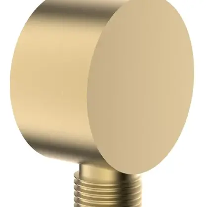 2031430 Vivo muuraansluitbocht 1/2 - Brushed Gold PVD - goud mat PVD