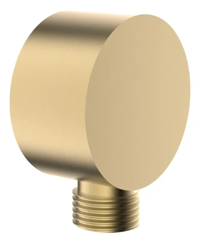 2031430 Vivo muuraansluitbocht 1/2 - Brushed Gold PVD - goud mat PVD