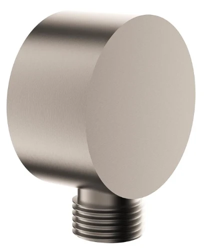 2031432 Vivo muuraansluitbocht 1/2 - Brushed Nickel PVD - geborsteld mat PVD