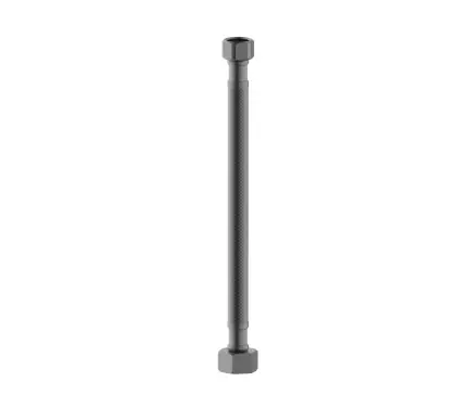 2032975 Vivo flexibel FF 1/2 x 3/8 - 200 mm - Gun Metal PVD - staal mat PVD