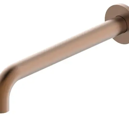2034934 Vivo baduitloop 1/2 x 250 mm - inkortbaar - Brushed Copper PVD - koper mat PVD