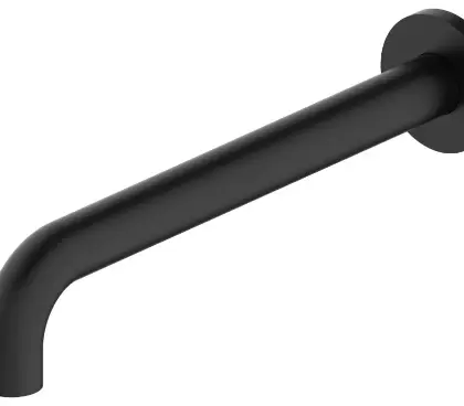 2034941 Vivo baduitloop 1/2 x 250 mm - inkortbaar - Zwart mat
