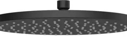 2035399 Vivo hoofddouche rond 300 x 17 mm - Zwart mat