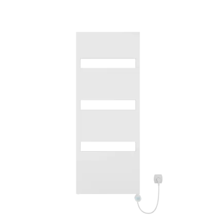 2035436 Kalahari elektrische handdoekradiator 1543 x 605 mm - 600W - incl thermostaat - verkeerswit mat