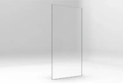 2037713 Vivo Wall Walk-in douchewand 1980 x 1000 x 8 mm - transparant - Timeless/anti corrosie glas - zonder muurprofiel en stabilisatiestang - regelbaar 967-987 mm