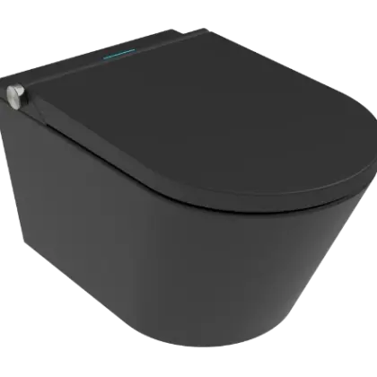 2038553 Onsen 2.0 Sense douchetoilet Cycloneflush - met zitting softclose Quickrelease - zwart mat