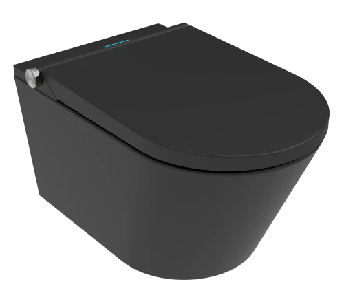 Onsen 2.0 Sense douchetoilet Cycloneflush - met zitting softclose Quickrelease - zwart mat 2038553