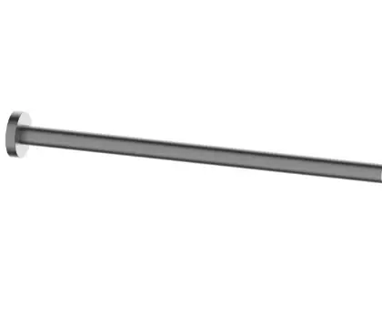 2048108 Vivo 1-delige handdoekhouder 400 mm - Gun Metal PVD - staal mat PVD