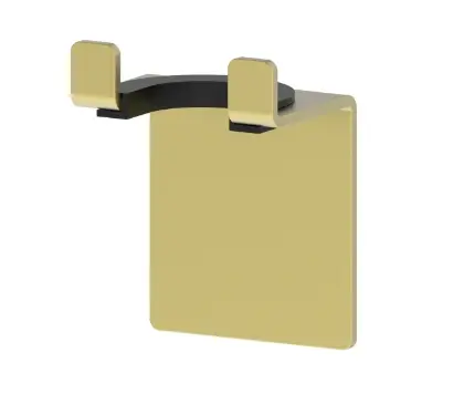 2048109 Vivo houder voor wisser om te kleven - Brushed Gold PVD - goud mat PVD