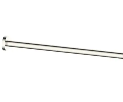 2048135 Vivo 1-delige handdoekhouder 400 mm - Brushed Nickel PVD - geborsteld mat PVD