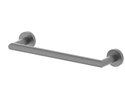 2048149 Vivo badgreep/handdoekhouder 300 mm - Gun Metal PVD - staal mat PVD