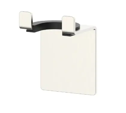 2048151 Vivo houder voor wisser om te kleven - Brushed Nickel PVD - geborsteld mat PVD