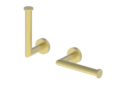 Vivo toiletrolhouder-reservertoiletrolhouder - Brushed Gold PVD - goud mat PVD 2048178
