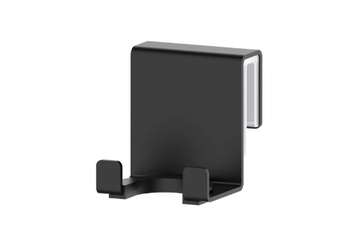 Vivo houder voor wisser voor glazen wand - zwart mat PVD 2048205