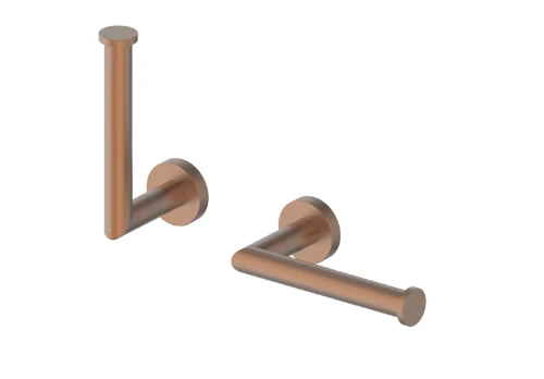 Vivo toiletrolhouder-reservertoiletrolhouder - Brushed Copper PVD - koper mat PVD 2048209