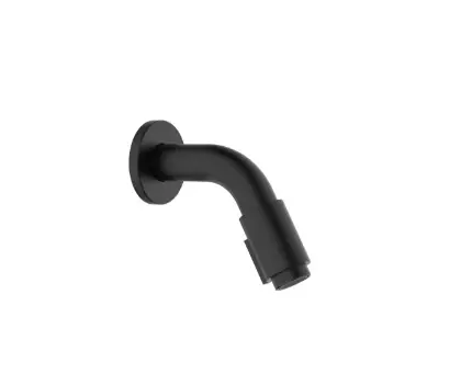 2058559 Vivo koudwaterkraan 110 mm - wandmodel - zwart mat PVD