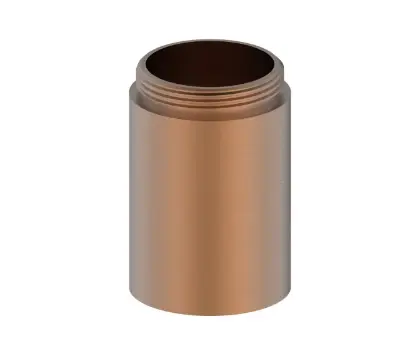 2060648 Vivo verhoogstuk wastafelmengkraan 45 mm - Brushed Copper PVD - koper mat PVD