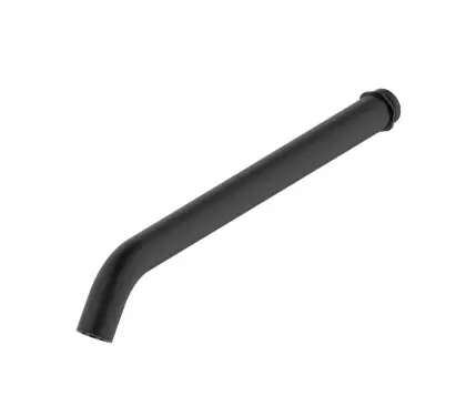 2060811 Vivo inkortbare uitloop voor inbouwwastafelkraan 150-250 mm - zwart mat PVD