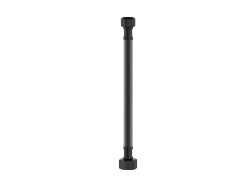 2066879 Vivo flexibel FF 1/2 x 3/8 - 200 mm - zwart mat PVD