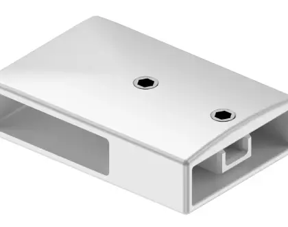 2067875 Open Wall 2.0 T-stuk voor verbinding stabilisatiestang - wit mat