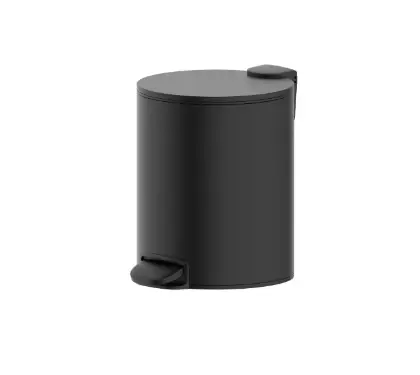 2069145 Vivo afvalemmer met pedaal 205 mm - zwart mat PVD